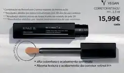 O Boticário Corretor retinol³ H+, promoção