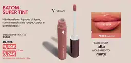 O Boticário Batom super tint promoção