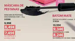 O Boticário Máscara de pestanas dos sonhos 4 em 1 promoção