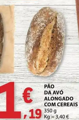 E.Leclerc Pão da avó alongado com cereais promoção