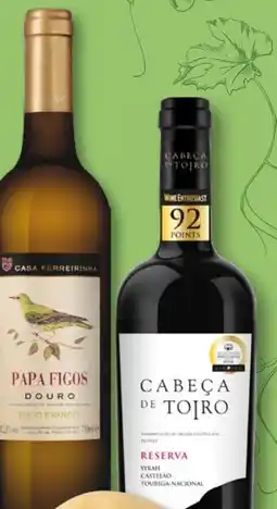 Amanhecer Vinho Tejo Cabeça de Toiro Reserva Tinto/ Branco promoção