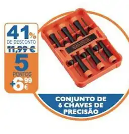 E.Leclerc Conjunto de 6 chaves de precisão promoção