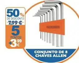 E.Leclerc Conjunto de 8 chaves allen promoção