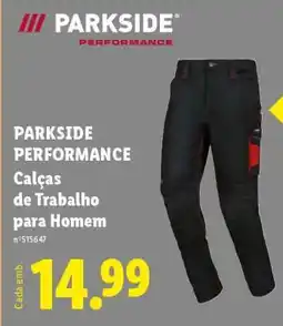 Lidl PARKSIDE PERFORMANCE promoção