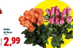 Lidl Molho de Rosas promoção
