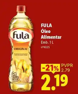 Lidl Fula Óleo Alimentar promoção