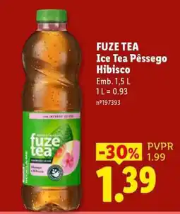 Lidl Fuze Tea promoção