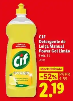 Lidl CIF promoção
