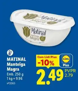 Lidl Matinal Manteiga Magra promoção