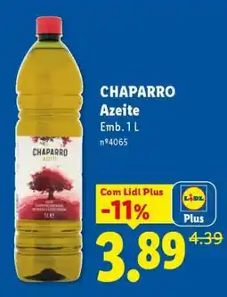 Lidl Chaparro Azeite promoção