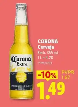 Lidl CORONA promoção