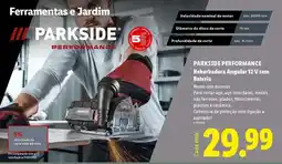 Lidl PARKSIDE PERFORMANCE promoção
