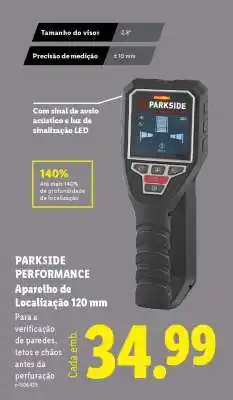 Lidl PARKSIDE PERFORMANCE Aparelho de Localização 120 mm promoção