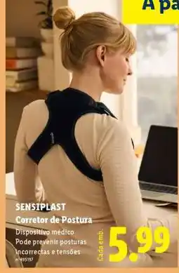 Lidl SENSIPLAST Corretor de Postura promoção