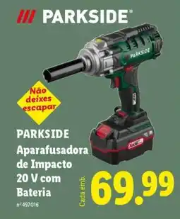 Lidl PARKSIDE promoção