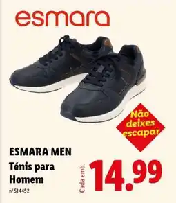 Lidl ESMARA MEN promoção