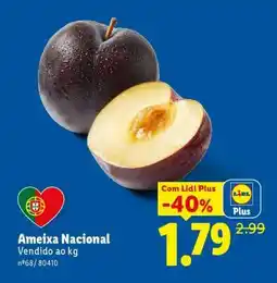 Lidl Ameixa Nacional promoção