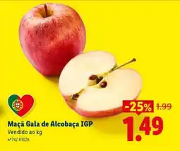 Lidl Maçã Gala de Alcobaça IGP promoção