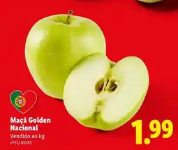 Lidl Maçã Golden Nacional promoção