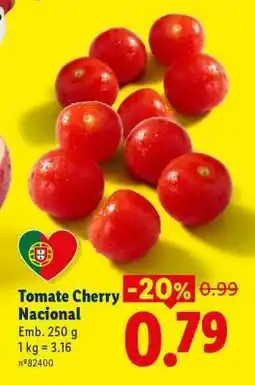 Lidl Tomate Cherry Nacional promoção