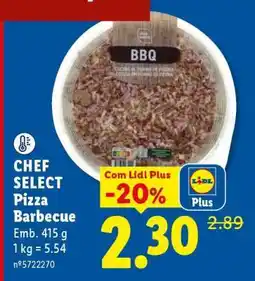 Lidl CHEF SELECT Pizza Barbecue promoção