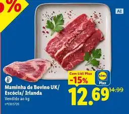 Lidl Maminha de Bovino UK/Escócia/Irlanda promoção