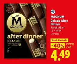 Lidl MAGNUM Gelado After Dinner promoção