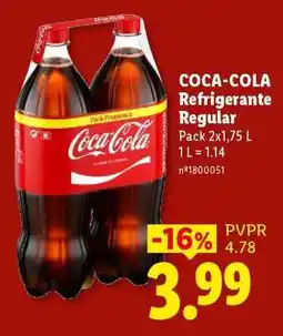Lidl COCA-COLA Refrigerante Regular promoção