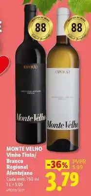Lidl MONTE VELHO promoção