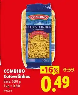 Lidl COMBINO Cotovelinhos promoção