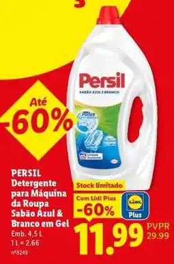 Lidl PERSIL promoção