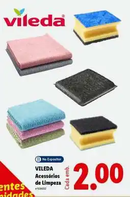 Lidl VILEDA Acessórios de Limpeza promoção