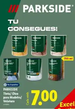 Lidl PARKSIDE promoção