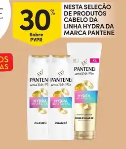 Continente Nesta seleção de produtos cabelo da linha hydra da marca pantene promoção