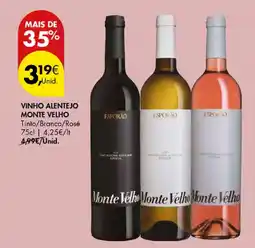 Pingo Doce vinho alentejo monte velho promoção