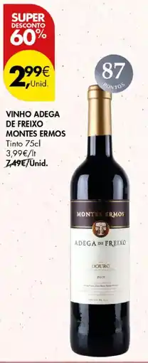 Pingo Doce Vinho adega de freixo montes ermos promoção