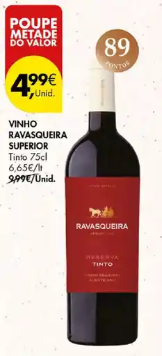 Pingo Doce vinho ravasqueira superior promoção
