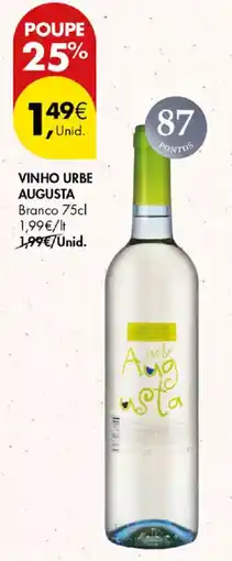 Pingo Doce vinho urbe augusta promoção