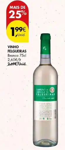 Pingo Doce vinho felgueiras promoção