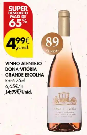 Pingo Doce Vinho alentejo dona vitória grande escolha promoção