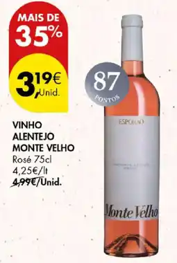 Pingo Doce Vinho alentejo monte velho promoção