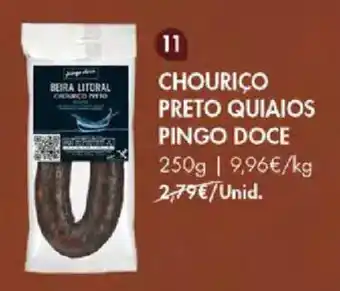 Chouriço preto quiaios pingo doce