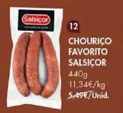 Pingo Doce Chouriço favorito salsicor promoção