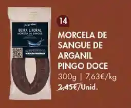 Pingo Doce Morcela de sangue de arganil pingo doce promoção