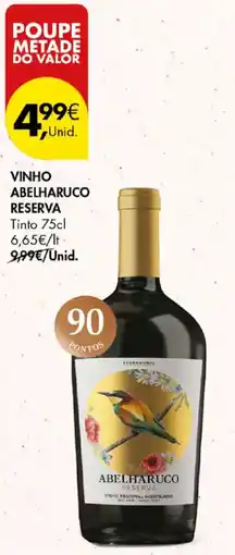 Pingo Doce vinho abelharuco reserva promoção