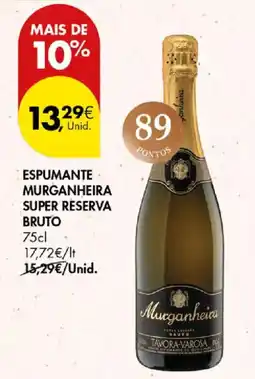 Pingo Doce Espumante murganheira super reserva bruto promoção
