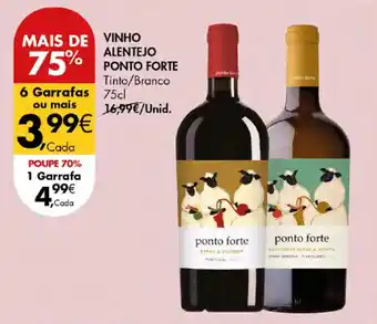 Pingo Doce Vinho alentejo ponto forte promoção