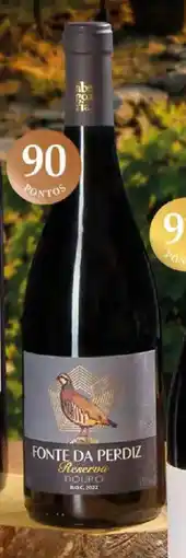 Pingo Doce Vinho fonte da perdiz reserva promoção