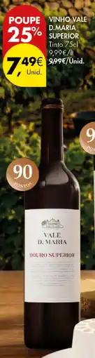 Pingo Doce Vale d. maria douro superior promoção