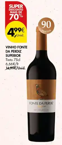 Pingo Doce Vinho fonte da perdiz superior promoção